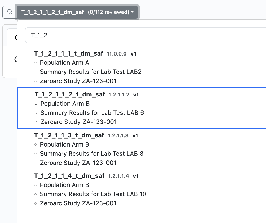 Title based navigation and search