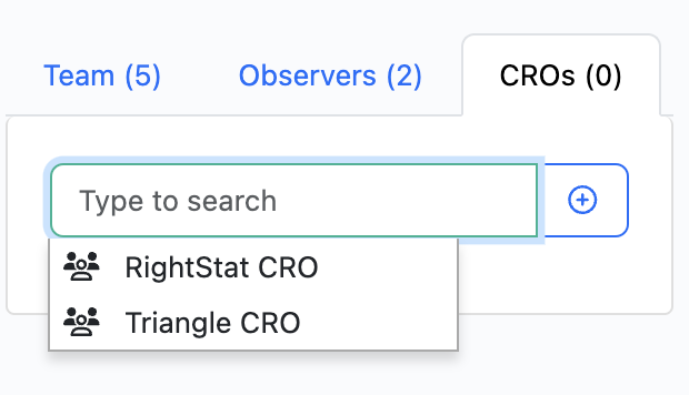 Adding CRO to an analysis